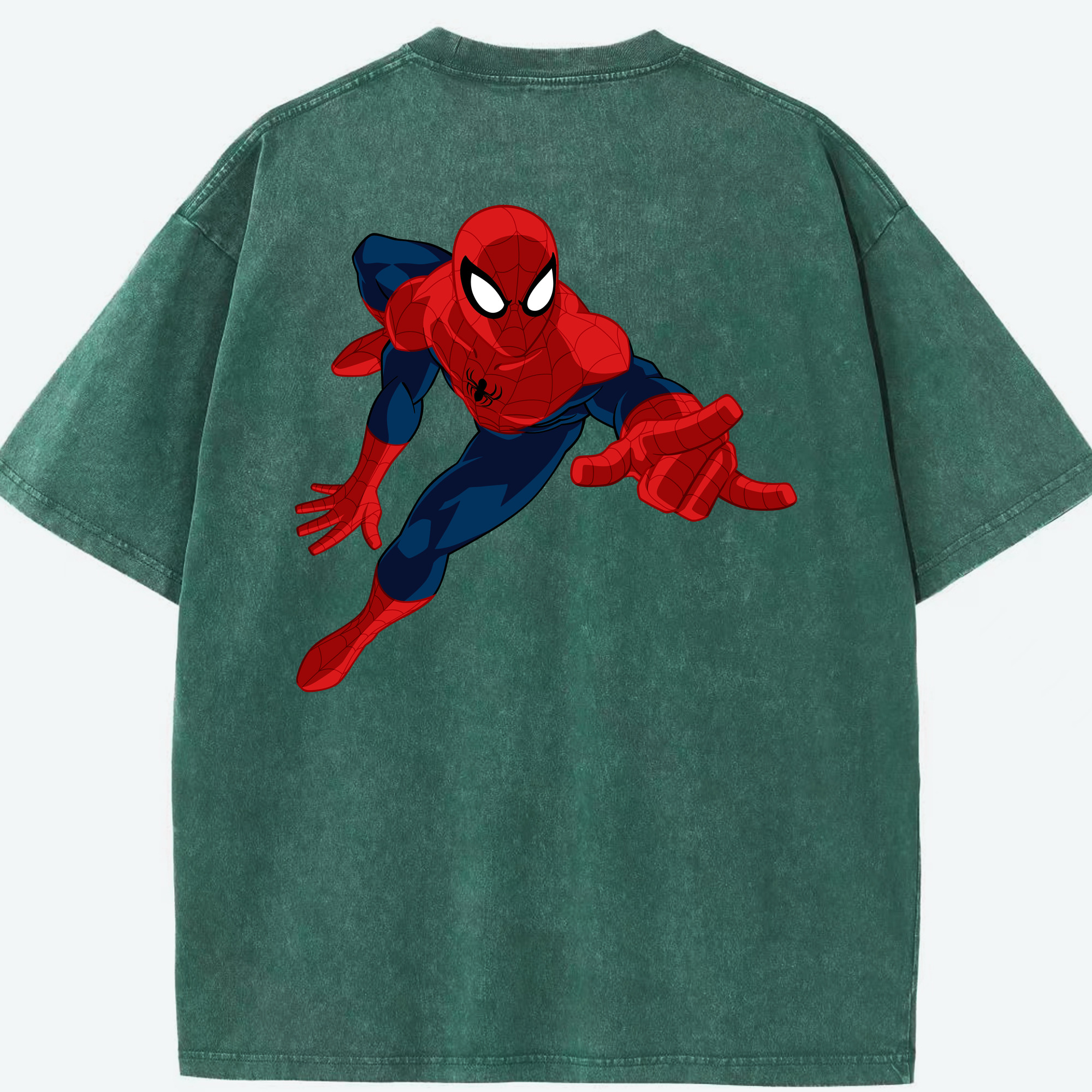（画像用） アベンジャーズ The Avengers 綿100% ヴィンテージ風 半袖Tシャツ（背面プリント）
